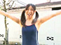 外で水着でおおはしゃぎ！ 動画